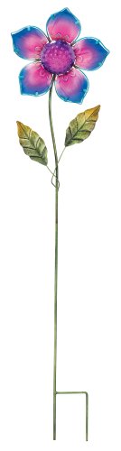 Regal Art & Gift Flower Garden Stake, Purple