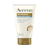 Aveeno Skin Renewal Crema Levigante, Crema corpo idratante pelle secca e ruvida con Avena Prebiotica, PHA esfoliante e Niacinamide, Body lotion per pelli sensibili e con cheratosi pilare, 300 ml