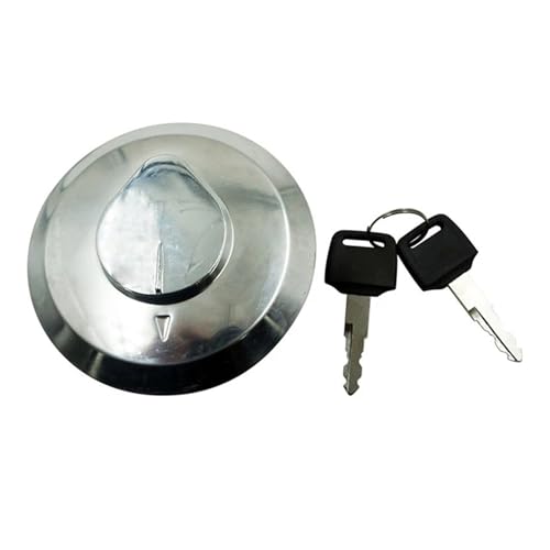 Bouchon de réservoir d'essence King 125 aluminium haute finition avec clés de sécurité