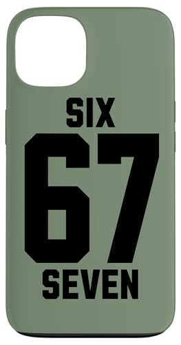 67 Six Seven Sport Design on Back. 6 7 Meme Men Women Kids X}zP[X iPhone 13 p