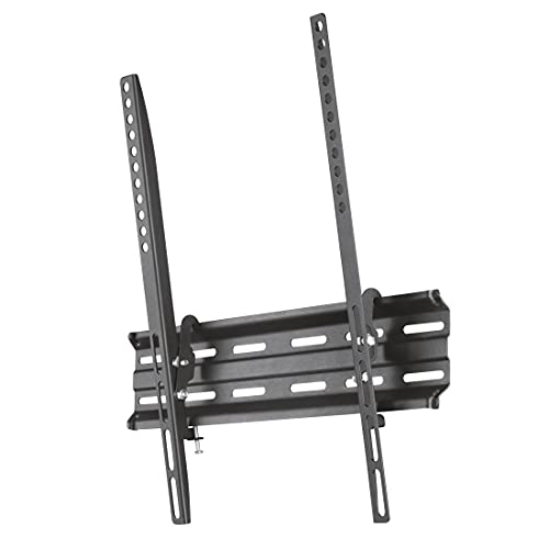 Image of Hama Tilt TV Wall Bracket (32-65 inches, tilt, VESA bracket up to 400x400, max. 35 kg, incl. Fischer dowels) black