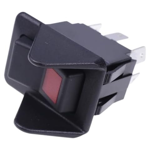 JZGRDN 6 Terminal Rocker Switch 30T37620 Compatible with Muncie Dump Truck Cover
