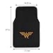 BDK Warner Bros DC Comics Classic Wonder Woman Carpet Floor Mats Car Accessories - 4pc Set Universal Fit for Car Truck Van SUV, Front 26