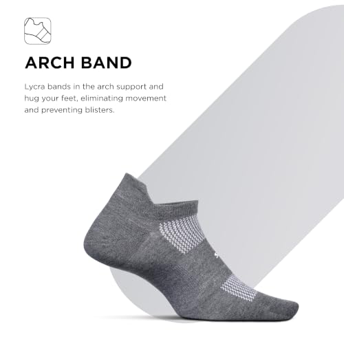 Image of Feetures High Performance Ultra Light Ankle Sock - No Show Socks for Women & Men with Heel Tab