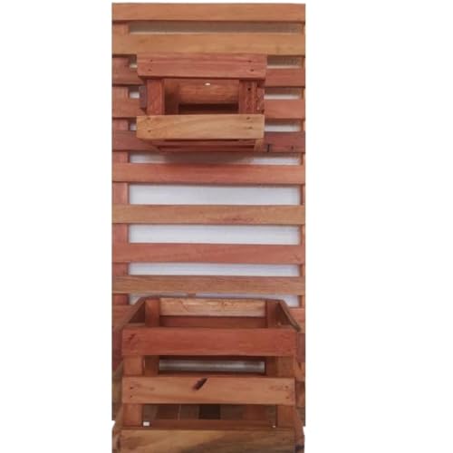 Kit Jardim Vertical 60 x 30 com 2 Cachepots 16x18 / 12 x12