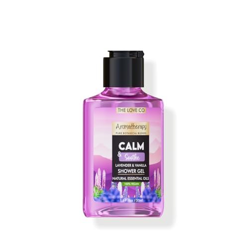 THE LOVE CO. Lavender Body Wash 50Ml | Luxury Body Wash for Women | Organic & Vegan | Shower Gel Women | 100% Vegan | Luxury Beauty | Body Skin Care Products THE LOVE CO. Lavender Body Wash 50Ml | Luxury Body Wash for Women | Organic & Vegan | Shower Gel Women | 100% Vegan | Luxury Beauty | Body Skin Care Products