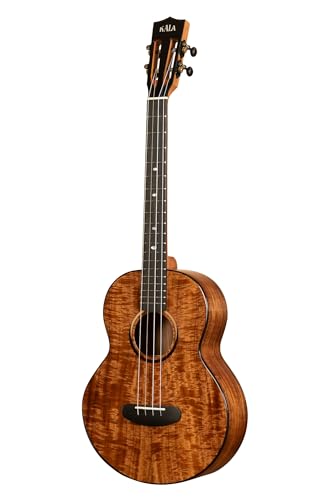 Kala Brand Music Co., 4-String Ukulele, Right, Acacia, Baritone (KA-CT-SA-BG_W/Bag) - Image 3