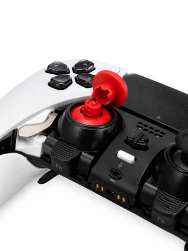 Image of ZeroStick Pro Custom TMR Hall Effect Joystick Module Compatible with PS5 DualSense Edge TMR Drift Free Magnetic Stick Replacement 1X High Precision Long Life Design (2 Pack Red)