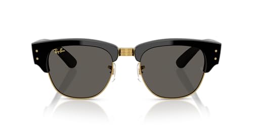 Ray-Ban Rb0316s Mega Clubmaster Blacked Out Collection by A$ap Rocky Square Sunglasses