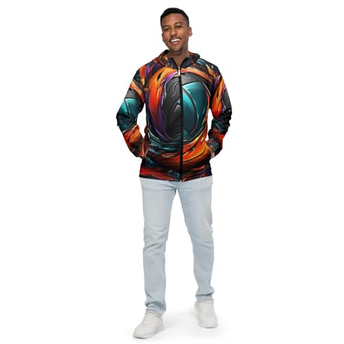 Coupe-vent léger homme respirant veste imperméable outdoor