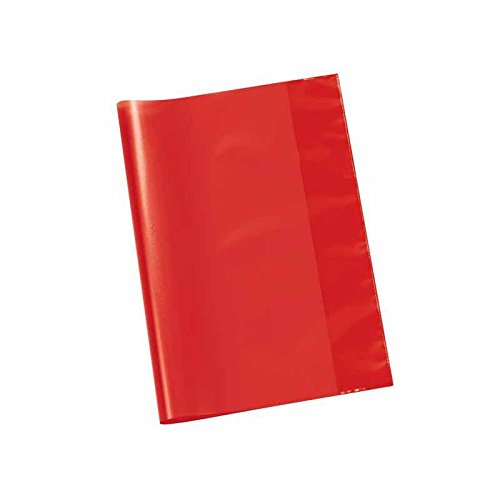 25 x Veloflex Hefthülle A4 PP rot transparent