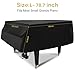 Grand Piano Cover Heavy Duty Grand Piano Protective Cover 600D Waterproof, Dustproof, Sunscreen and Scratch Proof - Piano Cover (L 78.7inch)