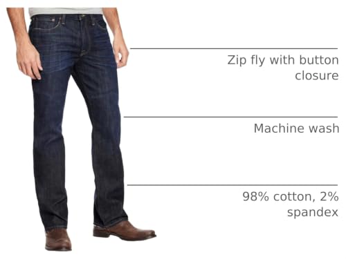 Image of Lucky Brand Men's 181 Relaxed Straight Jean