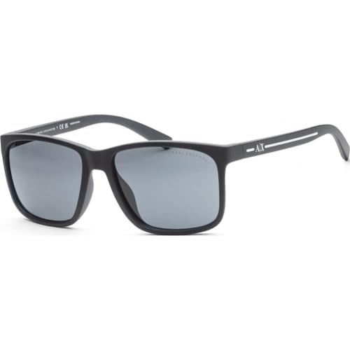 Armani Exchange Ax4041sf Low Bridge Fit Square Sunglasses