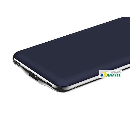 Carregador Portátil Universal, 15.000mAh, 1 porta USB-C (tipo C) e 1 porta USB, LEDs indicativos de