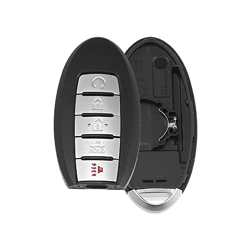Réparer clé Nissan cassée avec la coque 5 boutons KR5S180144014