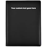 Arpan Personalised Text A4 Certificate & Presentation Folder – Document File, Portfolio Book, Binder, Birth & Graduation Certificate Holder A4, Professional Conference Display Book