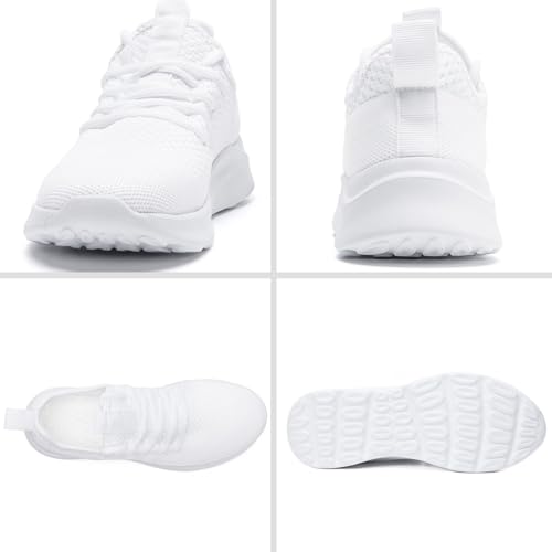 WYGRQBN Mens Walking Shoes Lightweight Breathable Slip On Running Shoes Gym Workout Tennis Fashion Sneakers3