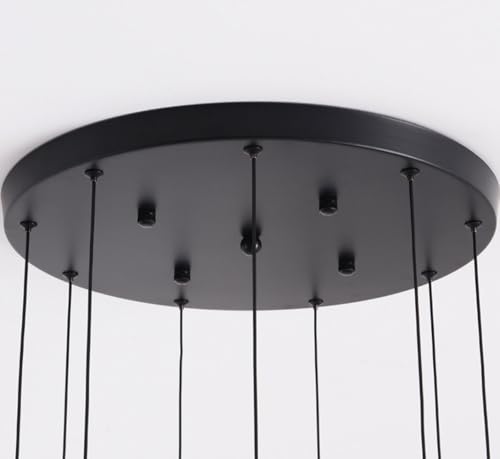 Suspension minimaliste 18 boules MOCHAMIK éclairage variable salon