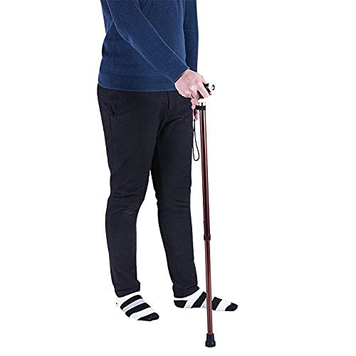 Canne de marche antidérapante pour éviter les chutes des seniors