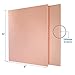 2 Pieces 99.9% Pure Copper Sheet, 6