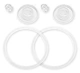 Hydracy Ersatz-Silikondichtungsring für 1L/2L Sport-Trinkflasche - FF/ST - 2 sets