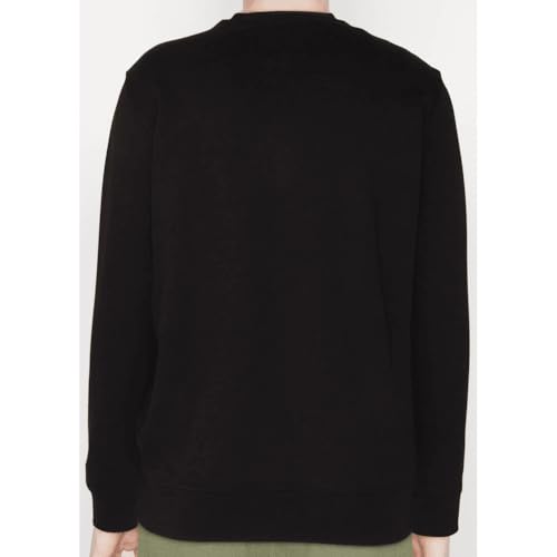 Armani Exchange Men's Metalic Icon Embroidered Crewneck Sweatshirt2