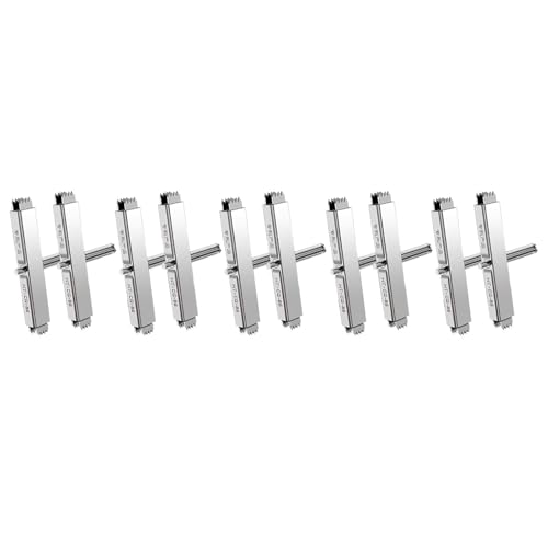 Eagles Cassette Repair Device/Electrical Box Repair, 86 Type 10pcs Universal Cassette Repairer Screw Switch Socket Repair Tool Electrical Box Screw Hole Repair (Patented, Easier to Operate)