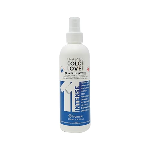 Framesi Color Lover Primer 11 Intense Leave In Conditioner Spray 8.5 fl oz Leave in Conditioner for Color Treated Hair Heat Protectant Spray