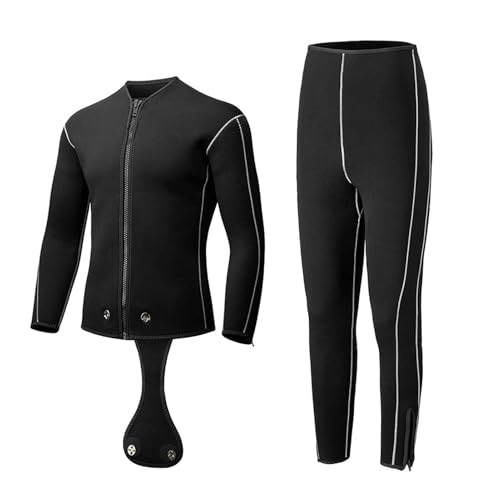 �����Y�E�F�b�g�X�[�c3mm / 5mm 2�s�[�X�u���b�N�E�B���^�[�����l�I�v�����E���g���X�g���b�`�t�����g�W�b�v�t���{�f�B�_�C�r���O�X�[�c�_�C�r���O�p�����T�[�}���E�F�b�g�X�[�c�V���m�[�P�����O�T�[�t�B�����j(3xl)