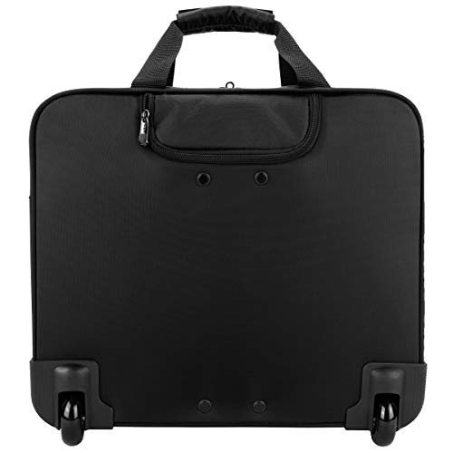 Targus Citygear Rolling Travel Case For 17-Inch Notebooks/Laptop, Black/Grey (Tcg717) #TOP4