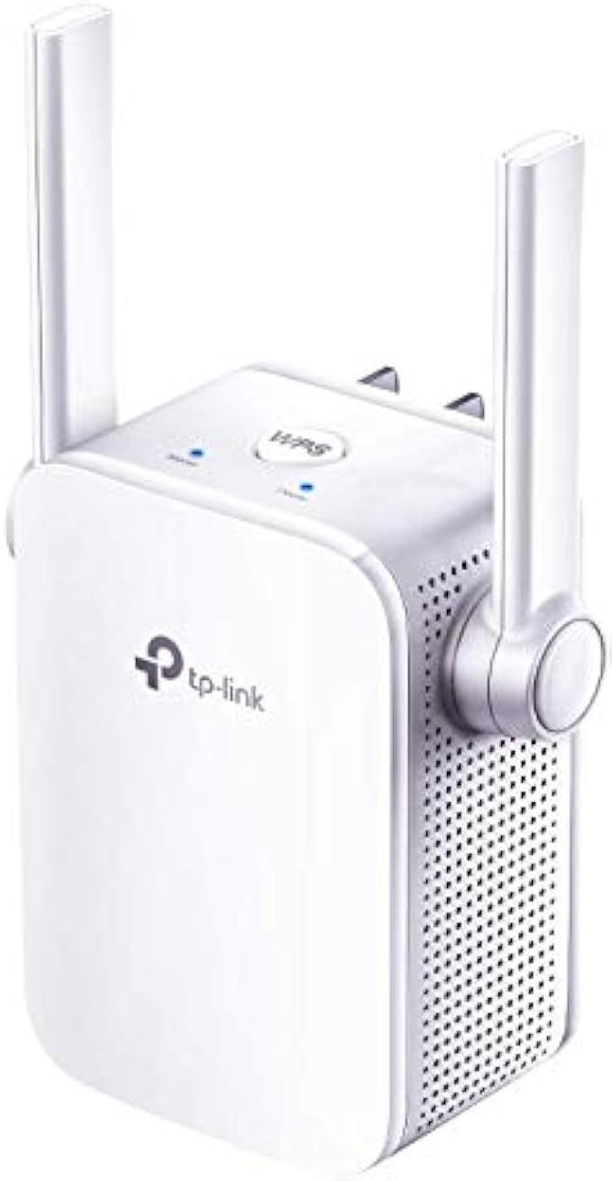 TP-Link N300 WiFi Extender (RE105), WiFi Extender Signal Booster for Home, Single Band WiFi Range Extender, Internet Booster, Access Point Support, Wall Plug Design, 2.4GHz Only