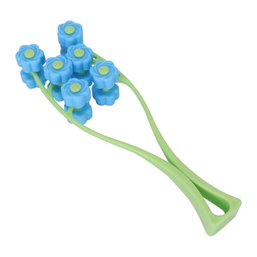 VICASKY Rouleau De Massage Du Visage v 6 Roues Décoratives Pour Menton Et Visage, Manuel, Léger Et Portable, Pour Femmes, Usage Maison Et Extérieur