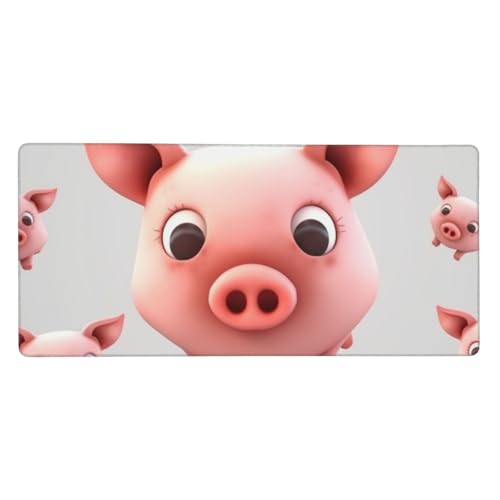Tapis de souris grand format 90 x 40 cm idéal pour le bureau et le télétravail