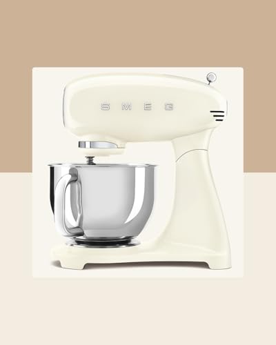 Tazón acero inoxidable pulido Smeg SMB401 4.8L apto lavavajillas miniatura 7