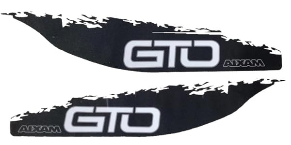 767BG301-767BG302 PAR DE ADHESIVOS LATERALES. PUERTA IZQUIERDA DERECHA AIXAM GTO SENSATION EMOTION Universal