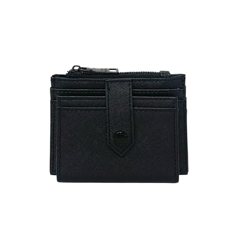 Steve Madden BHayden Wallet (Black Bling Logo, One Size)