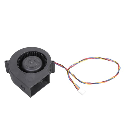 JUJUFREE Ventilador de 12 V CC 35 W con rodamiento de bolas para refrigeración de servidores al aire libre, parrilla, encendidos, 48 CFM, alto flujo de aire, diseño de 4 cables