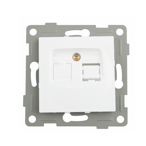 S-EMPOT Weiße RJ-45 Unterputzdose