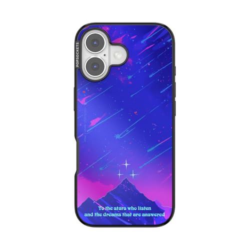 PopSockets iPhone 17 Phone Case with MagSafe- Mirror Starfall