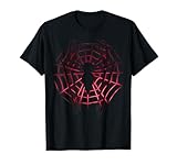 Spider-Man Silhouetted Long-Legged Logo Web Glow T-Shirt