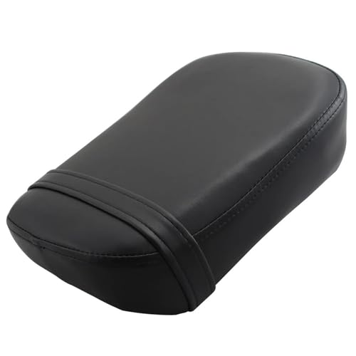 Cojín de asiento trasero negro impermeable y ergonómico para moto Shadow VT750 4