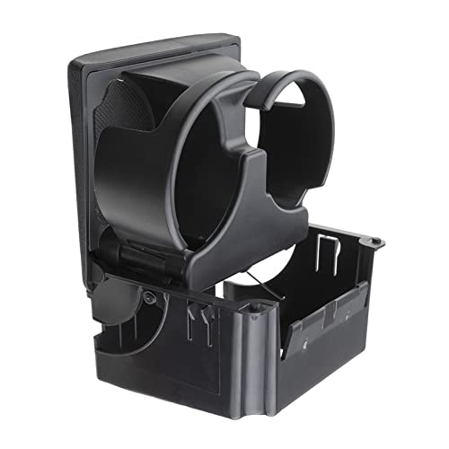 Insert de support de verre console arrière finition ABS noir haute durabilité - 3