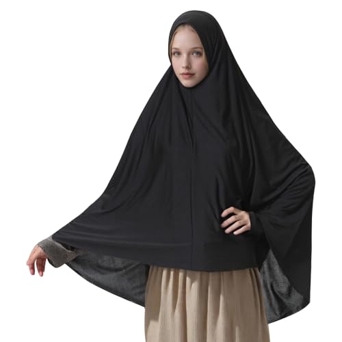 Muslim Islamic Ramadan Women's Elegant Modest Scarf Soft Lightweight Jersey Hijab Long Hijabs