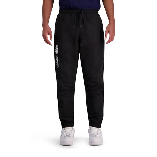 Canterbury Men's Stadium Pants | Tracksuit Jogging Bottoms | Durability and Comfort Track Pants, Black, XL