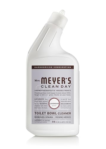 MRS. MEYER'S CLEAN DAY Liquid Toilet Bowl Cleaner, Stain Removing, Lavender, 24 oz