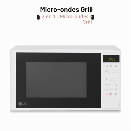 Micro-ondes LG MH6042DW – 20L, 700W, Grill, Nettoyage Facile - vue 7