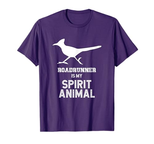 Roadrunner is my Spirit Animal Graphic Funny Men Women Kids T-Shirt