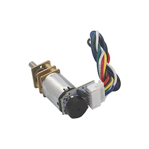 Moteur DC N20 micro motoréducteur à encodeur 6V pour projets de robotique - 6