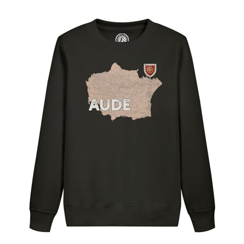 Sweatshirt enfant Aude 11 Occitanie en coton doux pour fille et garçon